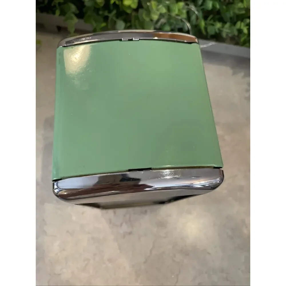 1996 Homer Laughlin Fiestaware Retro Napkin Dispenser Sea Mist Green Diner Style